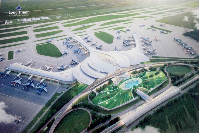 Tiến độ sân bay Long Thành nhiều chuyển biến nhưng còn nhiều thách thức - Ảnh 1.