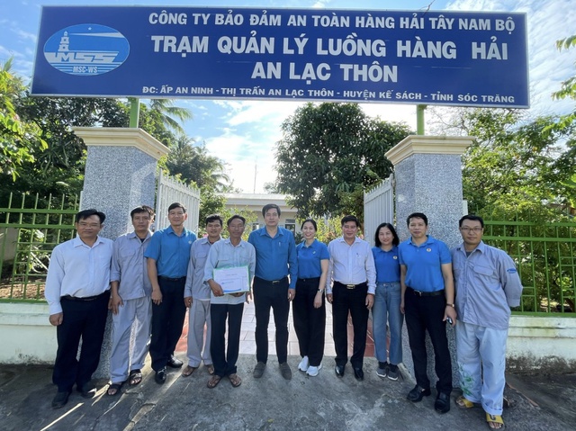 Lãnh đạo Công đoàn GTVT Việt Nam thăm và động viên người lao động- Ảnh 2.