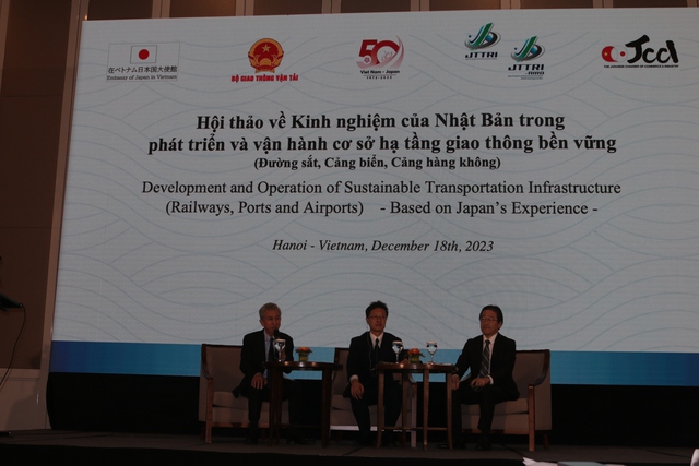 Việt Nam – Nhật Bản chia sẻ kinh nghiệm phát triển và vận hành cơ sở hạ tầng giao thông bền vững- Ảnh 3.