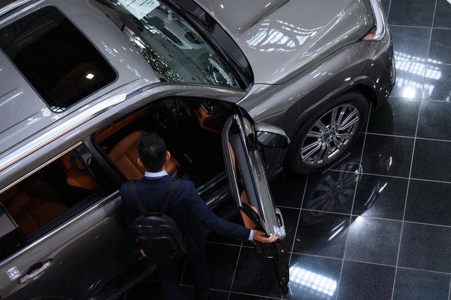 Lexus có lần thứ 8 trong vòng 10 năm trở thành thương hiệu ô tô đáng tin cậy nhất thị trường ôtô Mỹ. Ảnh: Akio Kon/Bloomberg.