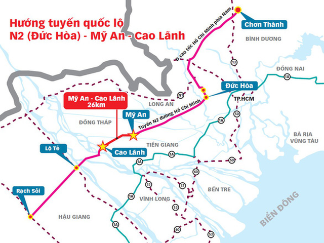 Yêu cầu Ban QLDA Mỹ Thuận đẩy nhanh thủ tục làm cao tốc Mỹ An - Cao Lãnh - Ảnh 1.