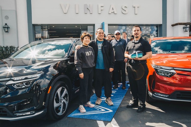 Lô xe 999 chiếc của VinFast bán tại thị trường Mỹ chính thức bàn giao cho khách hàng - Ảnh 2.