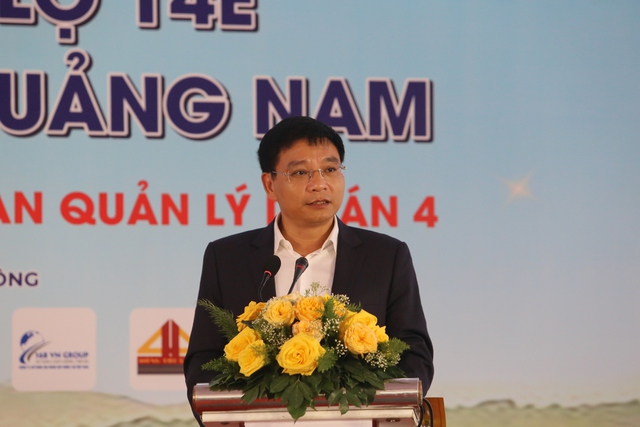 Khởi công nâng cấp, cải tạo QL14E đoạn qua tỉnh Quảng Nam - Ảnh 1.