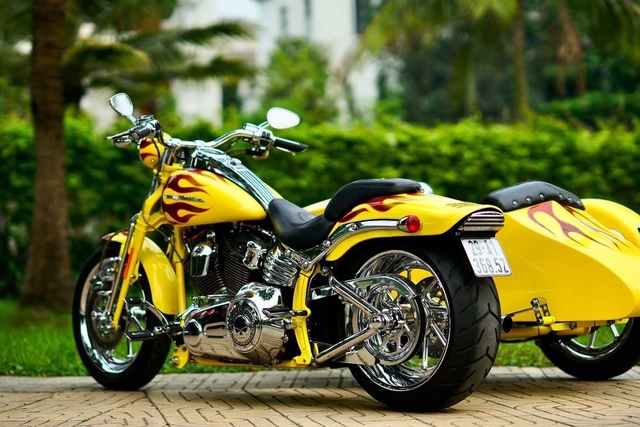 “Soi” Sidecar Harley Davidson CVO Softail Springer 2009 có giá gần 2 tỷ đồng - Ảnh 2.