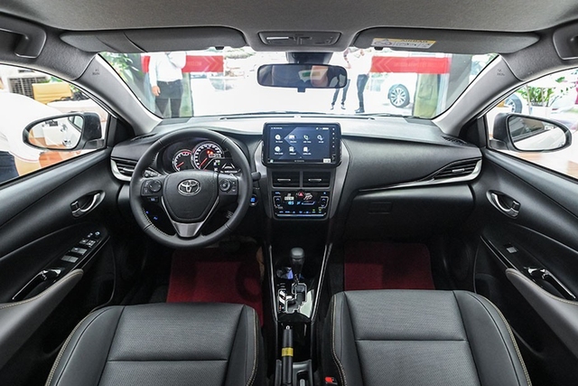 Khoang nội thất của Toyota Vios 2023 - Ảnh: OFNews.