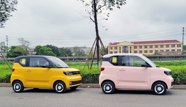 Mẫu xe điện giá rẻ HongGuang MiniEV bất ngờ lộ diện trước ngày ra mắt.