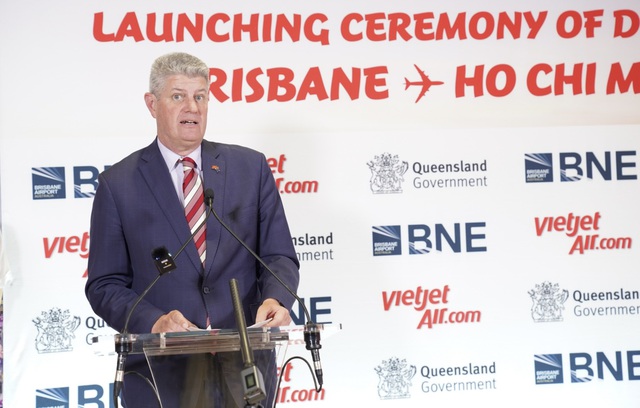 Vietjet khai trương đường bay kết nối Brisbane (Úc) và TP.Hồ Chí Minh - Ảnh 1.
