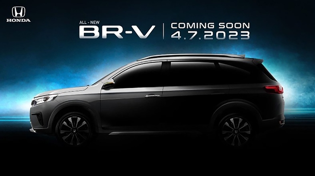 Honda BR-V 2023 sẽ chính thức ra mắt thị trường vào ngày 4/7/2023.