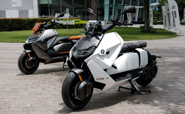 Ngắm &quot;siêu&quot; mô tô điện đắt nhất thị trường Việt Nam - BMW CE 04 - Ảnh 7.