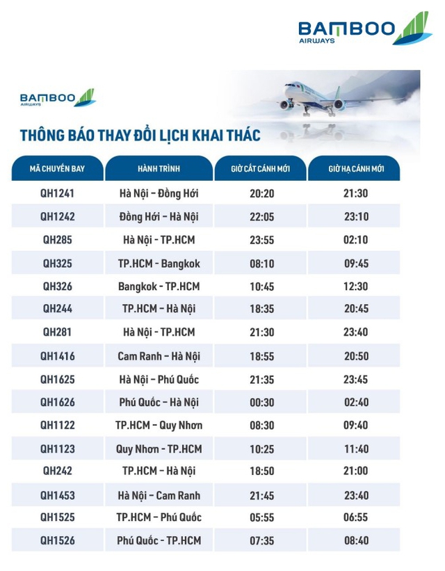 Bamboo Airways điều chỉnh kế hoạch khai thác một số chuyến bay do ảnh hưởng của bão số 1  - Ảnh 9.