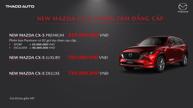 Mazda CX-5 2023 ra mắt khách Việt, giá từ 749 triệu đồng - Ảnh 4.