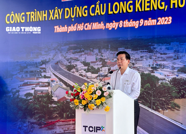 TP.HCM: Thông xe cầu Long Kiểng gần 600 tỷ đồng - Ảnh 3.
