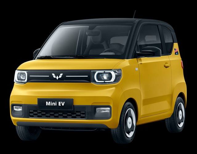 Tên gọi của mẫu xe Wuling Hongguang Mini EV được rút gọn lại thành Mini EV.