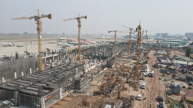 Hơn 1.400 kỹ sư, công nhân thi công Nhà ga hành khách T3 Tân Sơn Nhất- Ảnh 3.