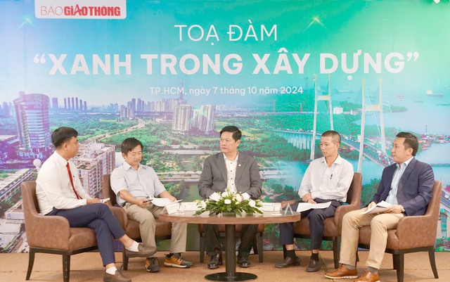 Bàn giải pháp xu hướng xanh trong xây dựng công trình giao thông - Ảnh 1.