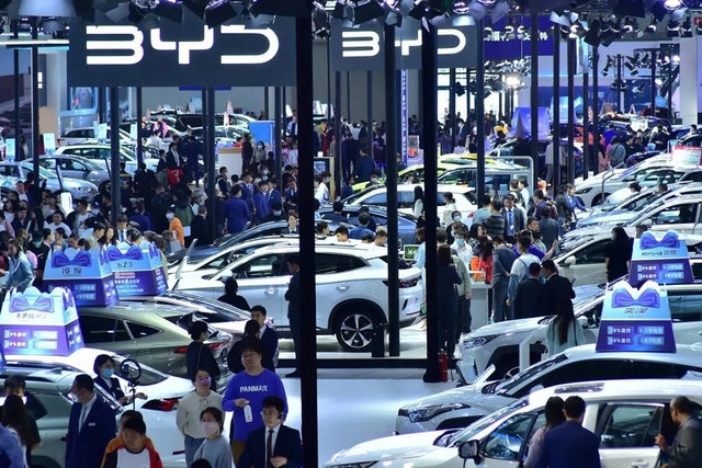 BYD hiện đang là nhà sản xuất xe điện lớn nhất Trung Quốc.