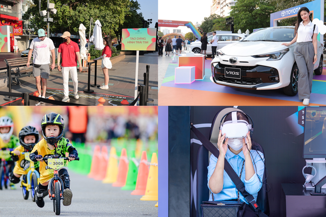 Đây là lần đầu tiên Toyota Việt Nam tổ chức sự kiện Toyota Carnival nhằm giúp khách hàng trực tiếp trải nghiệm các mẫu xe