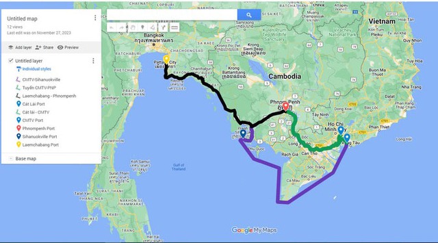 Cần cân nhắc tính hiệu quả của dự án kênh đào Funan Techo Campuchia xét trên góc độ GTVT đường thủy- Ảnh 2.