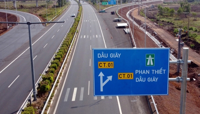 Cao tốc Phan Thiết - Dầu Giây được gia hạn phương án tổ chức giao thông- Ảnh 1.