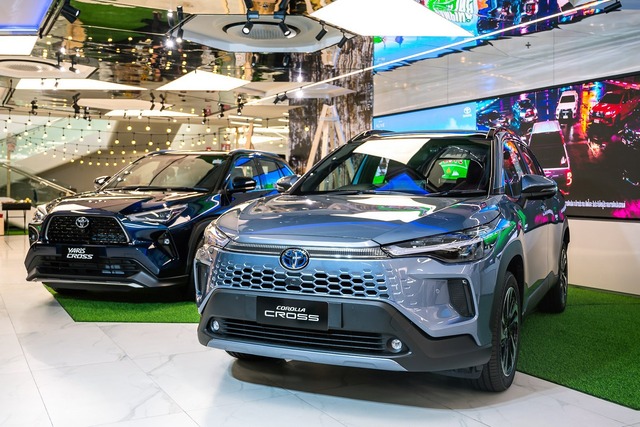 Phiên bản nâng cấp  Toyota Corolla Cross facelift được giới thiệu tại triển lãm Bangkok Motor Show 2024.