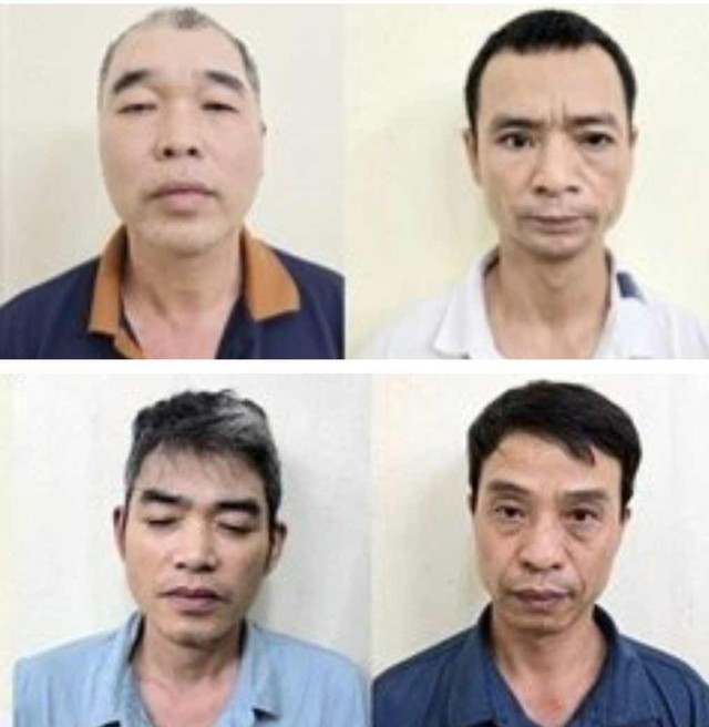 Khởi tố, bắt giam 4 đối tượng vụ tạt sơn ôtô ở phường Định Công- Ảnh 1.