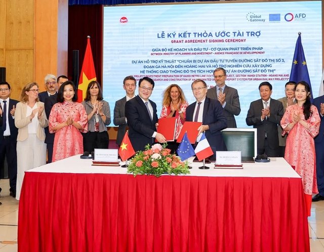 EU tài trợ 10 triệu Euro để nghiên cứu dự án nối dài tuyến đường sắt Nhổn – ga Hà Nội- Ảnh 1.