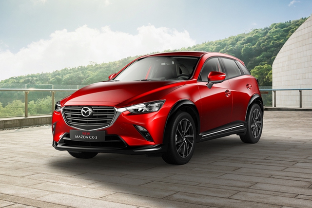 Mẫu xe gầm cao Mazda CX-3 giảm giá cao nhất 33 triệu đồng trong tháng 6/2024.