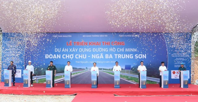 Chính thức thi công dự án cuối cùng để nối thông đường Hồ Chí Minh- Ảnh 1.