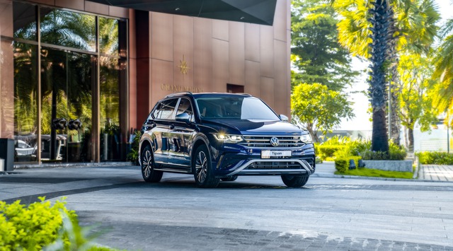 Phiên bản Volkswagen Tiguan Platinum trang bị nhiều công nghệ mới.