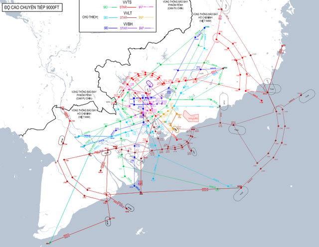 Hoàn thành hai kịch bản phương thức bay cụm sân bay Tân Sơn Nhất - Long Thành - Biên Hòa - Ảnh 2.