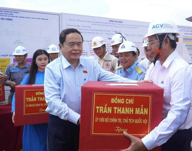 Chủ tịch Quốc hội Trần Thanh Mẫn yêu cầu đẩy nhanh tiến độ xây dựng sân bay Long Thành- Ảnh 3.