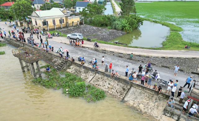 Lũ trên các sông đang xuống chậm - Ảnh 2.