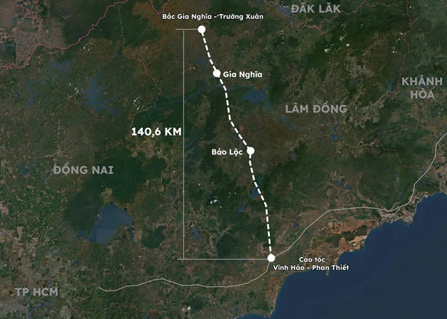 Liên danh Trung Nam Group đề xuất xây dựng cao tốc Gia Nghĩa - Bảo Lộc - Phan Thiết - Ảnh 1.