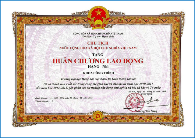 Khoa Công trình - Trường Đại học Hàng hải Việt Nam 60 năm xây dựng và phát triển - Ảnh 17.