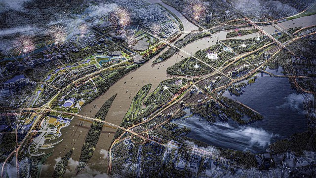 Phấn đấu khởi công dự án Trục đại lộ cảnh quan sông Hồng ngày 19/12 - Ảnh 2.