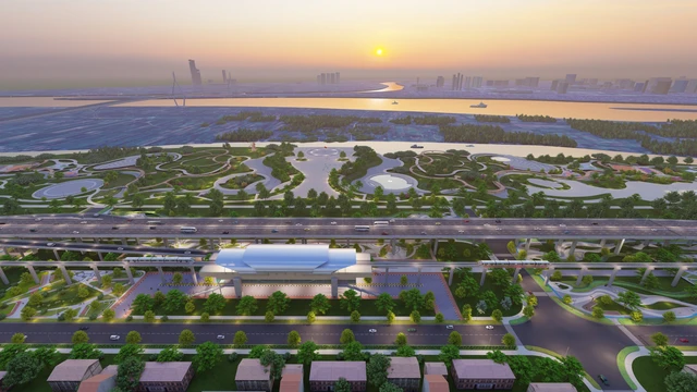 Phấn đấu khởi công dự án Trục đại lộ cảnh quan sông Hồng ngày 19/12 - Ảnh 1.