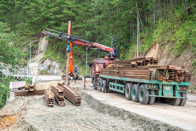 Đèo Cả ứng cứu khắc phục thiên tai tại đèo Prenn - Ảnh 1.