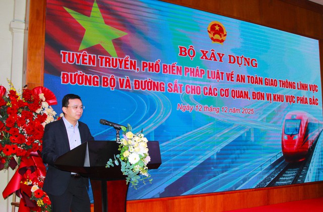 Hội thảo tuyên truyền phổ biến pháp luật về ATGT lĩnh vực đường bộ và đường sắt - Ảnh 1.