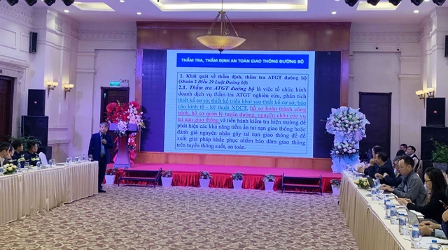 Hội thảo tuyên truyền phổ biến pháp luật về ATGT lĩnh vực đường bộ và đường sắt - Ảnh 4.