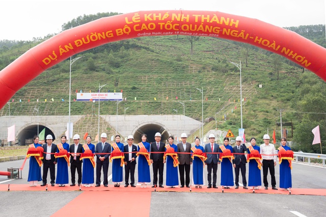 Khánh thành dự án thành phần lớn nhất cao tốc Bắc – Nam - Ảnh 1.