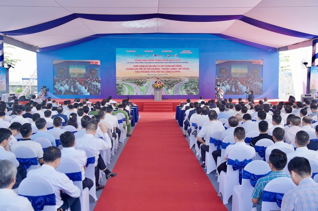Khởi công dự án BOT giao thông lớn nhất không sử dụng vốn nhà nước - Ảnh 4.