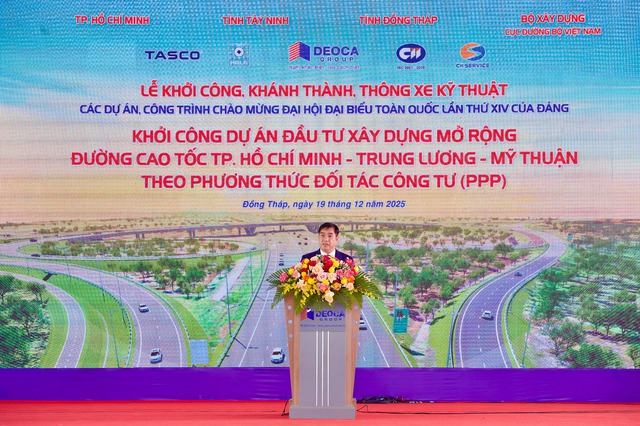 Khởi công dự án BOT giao thông lớn nhất không sử dụng vốn nhà nước - Ảnh 3.