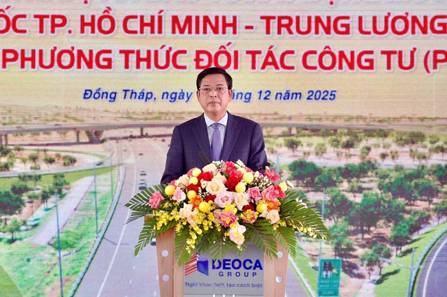 Khởi công dự án BOT giao thông lớn nhất không sử dụng vốn nhà nước - Ảnh 2.