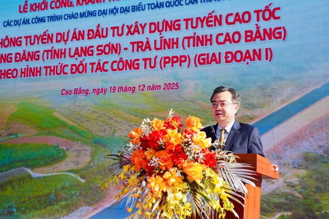 Thông tuyến dự án cao tốc Đồng Đăng – Trà Lĩnh - Ảnh 1.