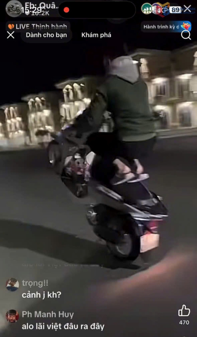 Quảng Ninh: Tịch thu phương tiện vi phạm của nhóm thanh thiếu niên bốc đầu xe mô tô  - Ảnh 2.