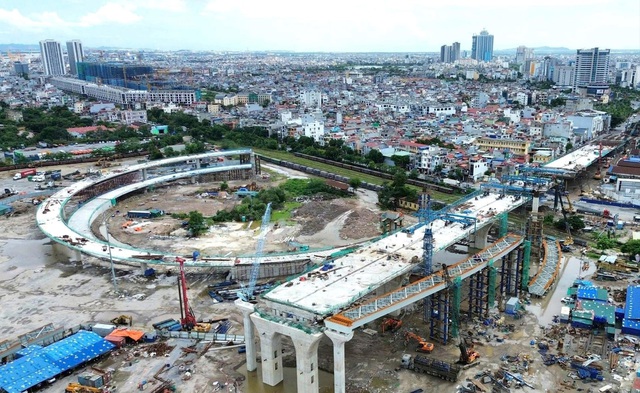 Hải Phòng cấm phương tiện qua nút giao Võ Thị Sáu - Máy Tơ - Nguyễn Trãi từ ngày 26/12 - Ảnh 1.