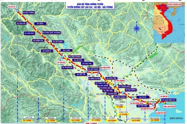 Phấn đấu khởi công tuyến đường sắt Lào Cai - Hà Nội - Hải Phòng trong năm 2025 - Ảnh 2.