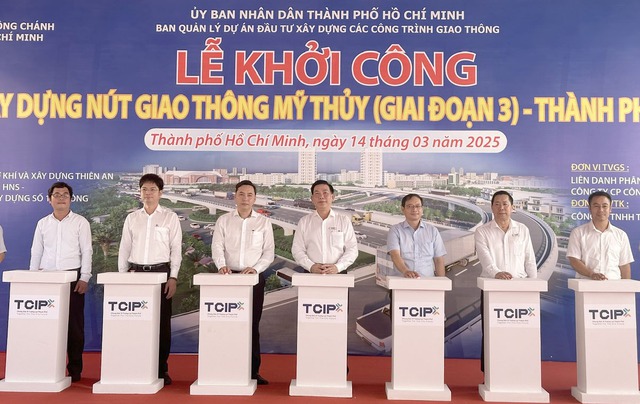 TP. HCM khởi công dự án nút giao thông Mỹ Thuỷ - Ảnh 2.