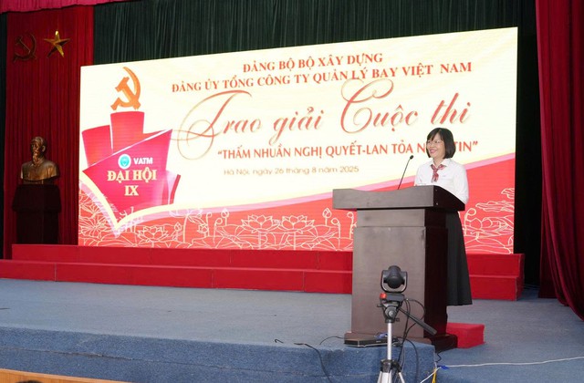 Hơn 3.000 cán bộ, đảng viên, người lao động VATM dự thi "Thấm nhuần Nghị quyết - Lan tỏa niềm tin" - Ảnh 9.