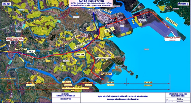 Hải Phòng quyết liệt triển khai dự án đường sắt Lào Cai - Hà Nội - Hải Phòng - Ảnh 3. Hải Phòng quyết liệt triển khai dự án đường sắt Lào Cai - Hà Nội - Hải Phòng - Ảnh 3.